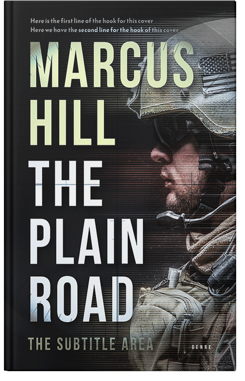 Front view of Premade Mystery & Thriller & Suspense Book Cover - Moon Mist