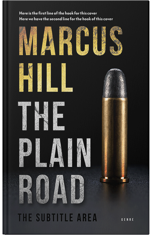 Front view of Premade Mystery & Thriller & Suspense Book Cover - Indian Khaki