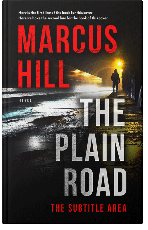 Front view of Premade Mystery & Thriller & Suspense Book Cover - Zeus