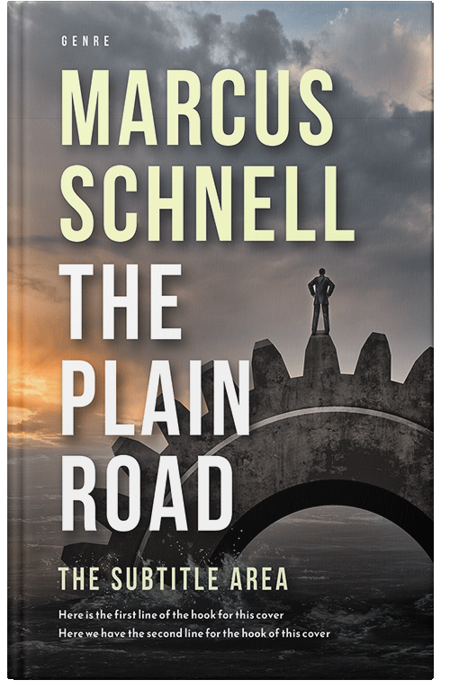 Front view of Premade Self-Improvement & Self-Help Book Cover - Tundora