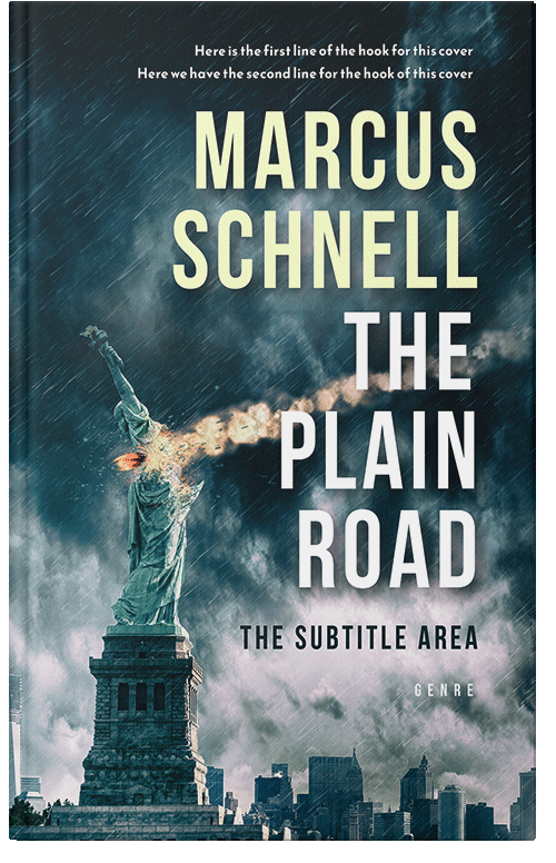 Front view of Premade Apocalyptica Book Cover - Celeste