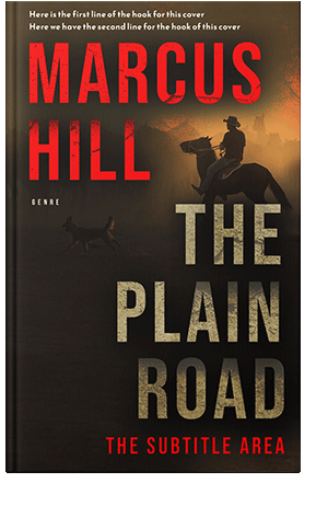 Pre Made Book Cover Flame Pea