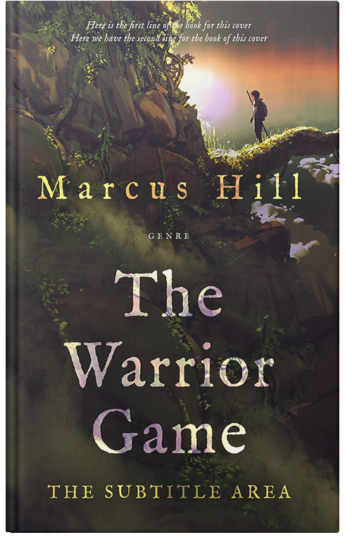 Front view of Premade Mystery & Thriller & Suspense Book Cover - Dune