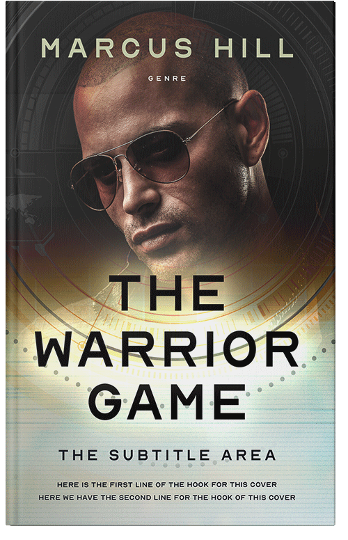 Front view of Premade Mystery & Thriller & Suspense Book Cover - Moon Mist