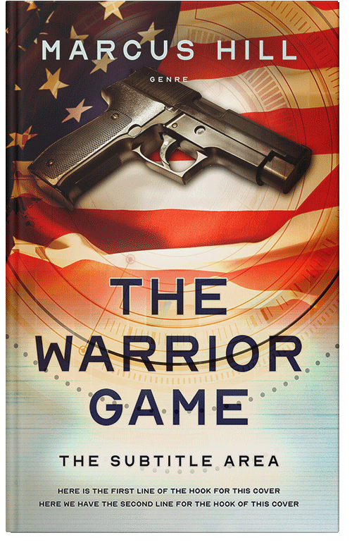 Front view of Premade Action & Adventure Book Cover - Gondola