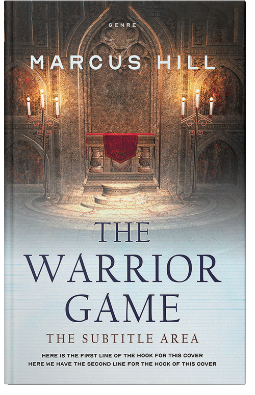 Front view of Premade Fantasy Book Cover - Nebula