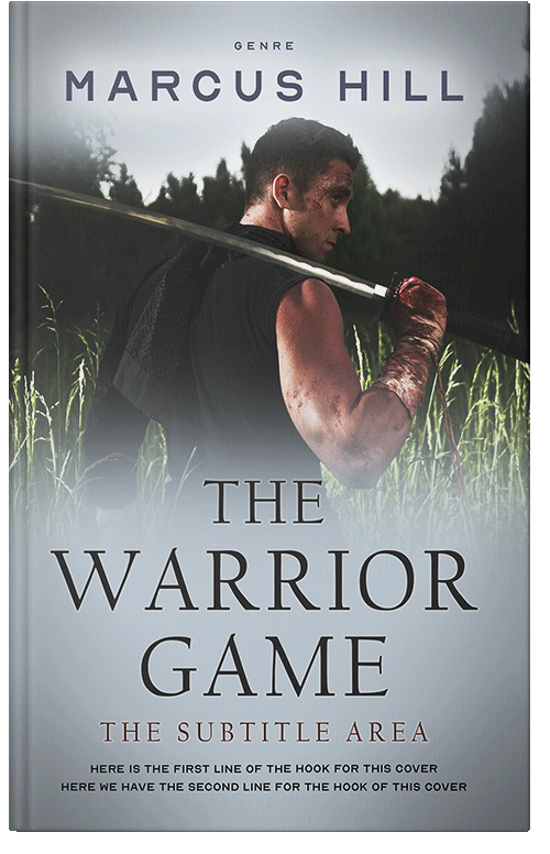 Front view of Premade Fantasy Book Cover - Submarine