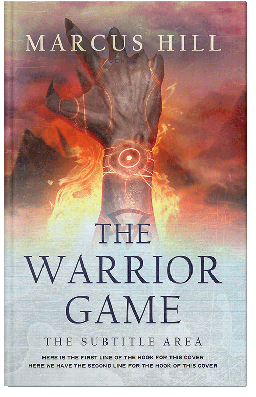 Front view of Premade Fantasy Book Cover - Westar