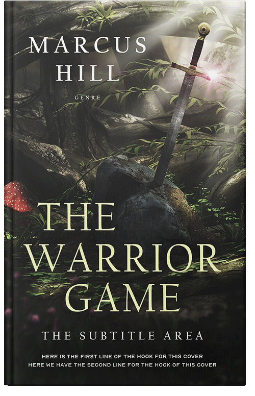 Front view of Premade Historical Book Cover - Heavy Metal