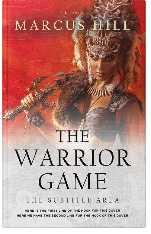 Front view of Premade Fantasy Book Cover - Pearl Bush