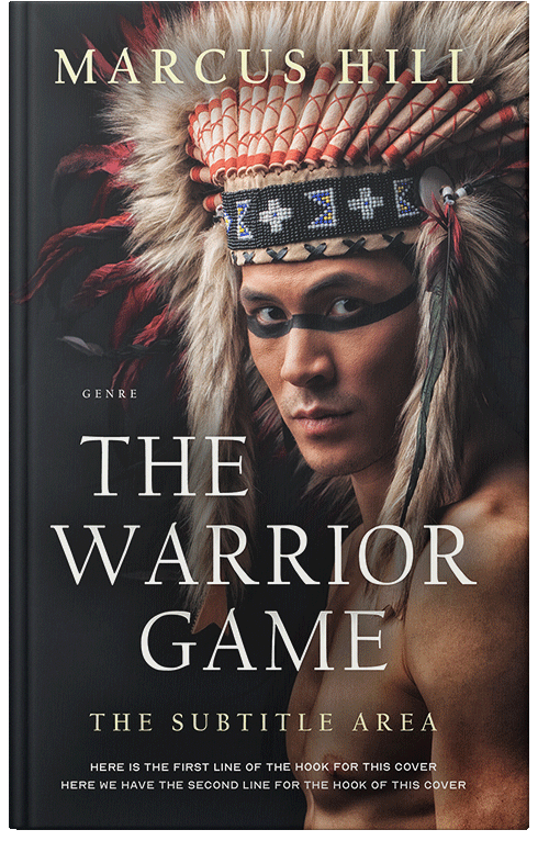 Front view of Premade Historical Book Cover - Thunder