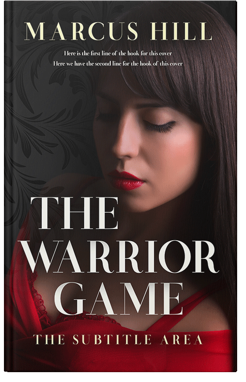 Front view of Premade Erotica Book Cover - Puce