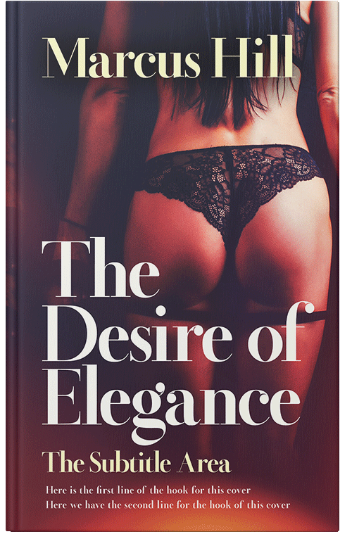 Front view of Premade Erotica Book Cover - Livid Brown