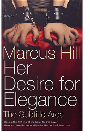 Pre Made Book Cover Aubergine