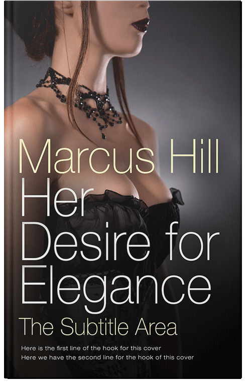 Front view of Premade Erotica Book Cover - Thunder