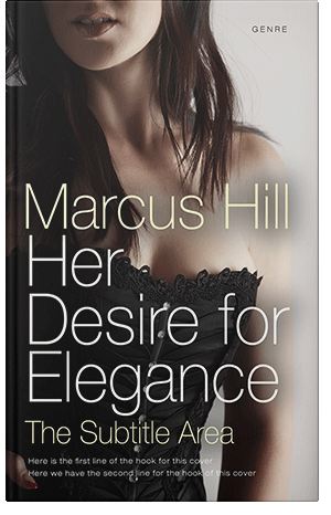 Premade Book Cover Cocoa Brown