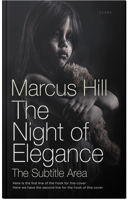 Front view of Premade Horror Book Cover - Woodsmoke