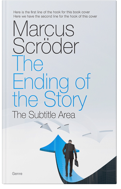 Front view of Premade Business Book Cover - Mystic