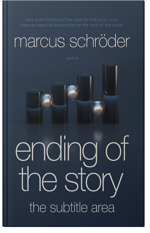 Front view of Premade Surreal Book Cover - Mirage