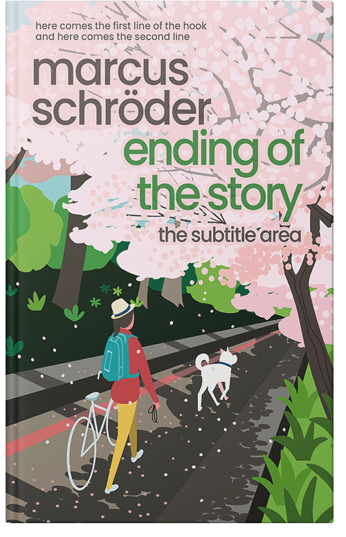 Front view of Premade Chick Lit Book Cover - Heavy Metal