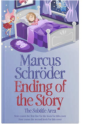 Pre Made Book Cover Lavender Gray