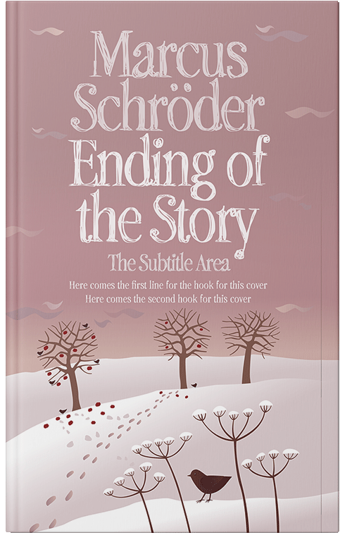 Front view of Premade Children's Book Cover - Quicksand