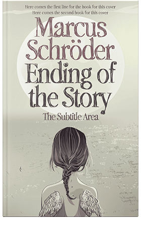 Pre Made Book Cover Moon Mist