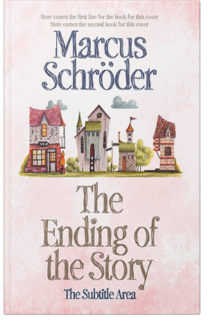 Premade Book Cover Vista White
