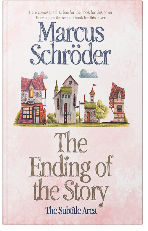 Front view of Premade Fantasy Book Cover - Vista White