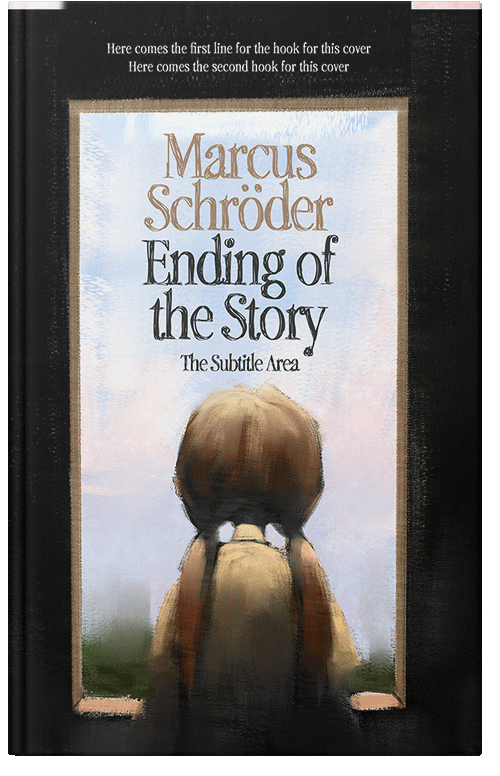 Front view of Premade Children's Book Cover - Mischka