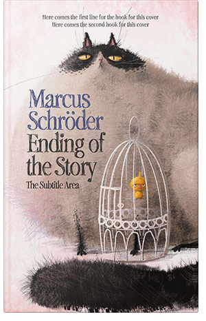 Premade Book Cover Wafer