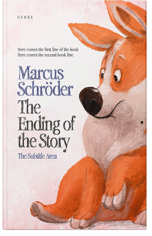 Front view of Premade Children's Book Cover - Fantasy