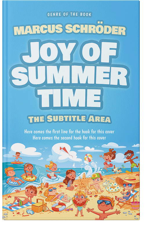 Front view of Premade Children's Book Cover - Viking