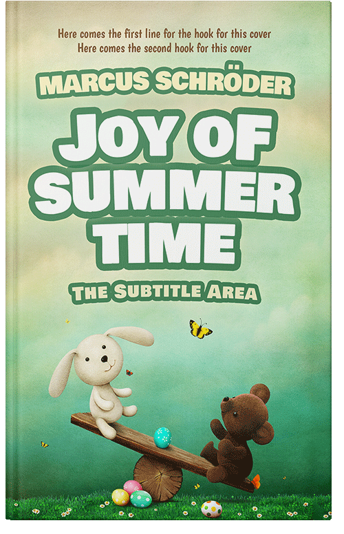 Front view of Premade Children's Book Cover - Zanah