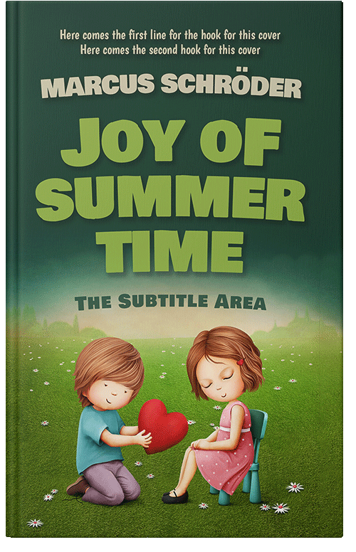 Front view of Premade Children's Book Cover - Mallard