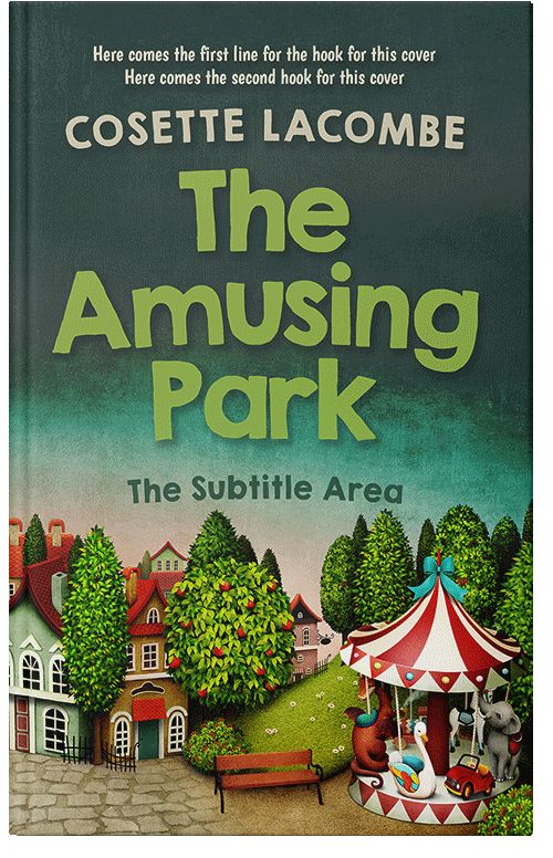 Front view of Premade Children's Book Cover - Everglade