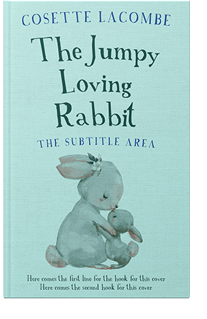 Pre Made Book Cover Jagged Ice