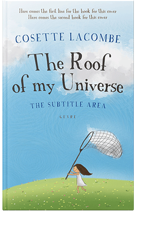 Pre Made Book Cover Powder Blue