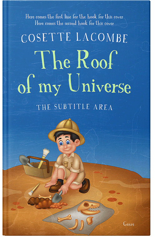 Front view of Premade Erotica Book Cover - Denim