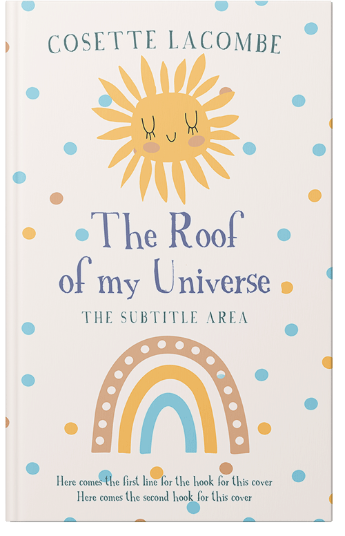 Front view of Premade Children's Book Cover - Spring Wood