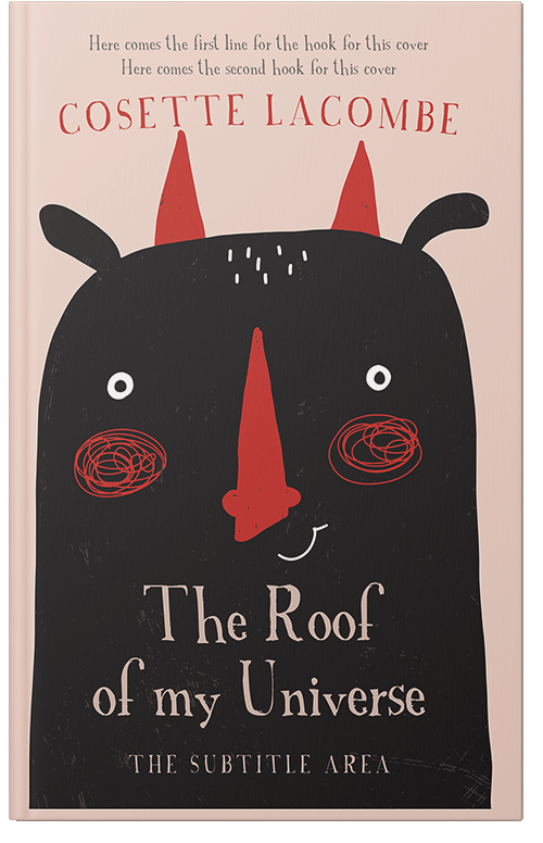 Front view of Premade Horror Book Cover - Thunder