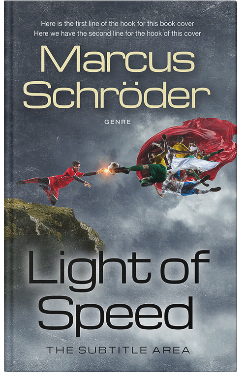 Front view of Premade Business Book Cover - Mako