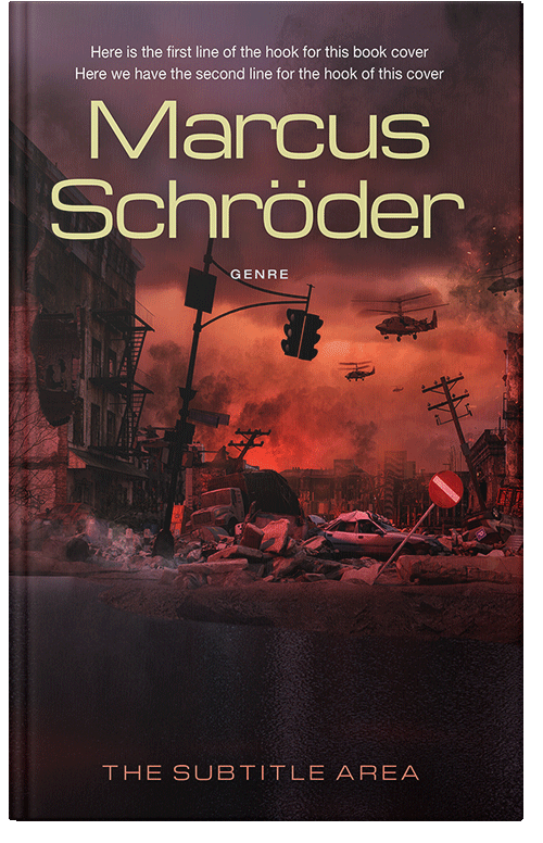 Front view of Premade Apocalyptica Book Cover - Gondola