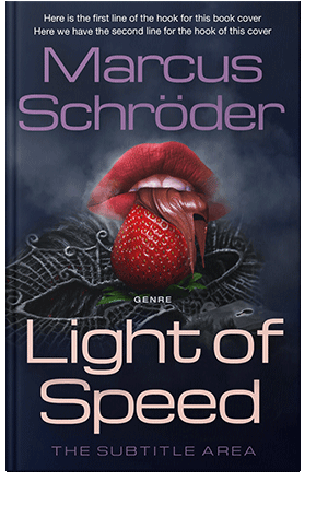 Pre Made Book Cover Mirage