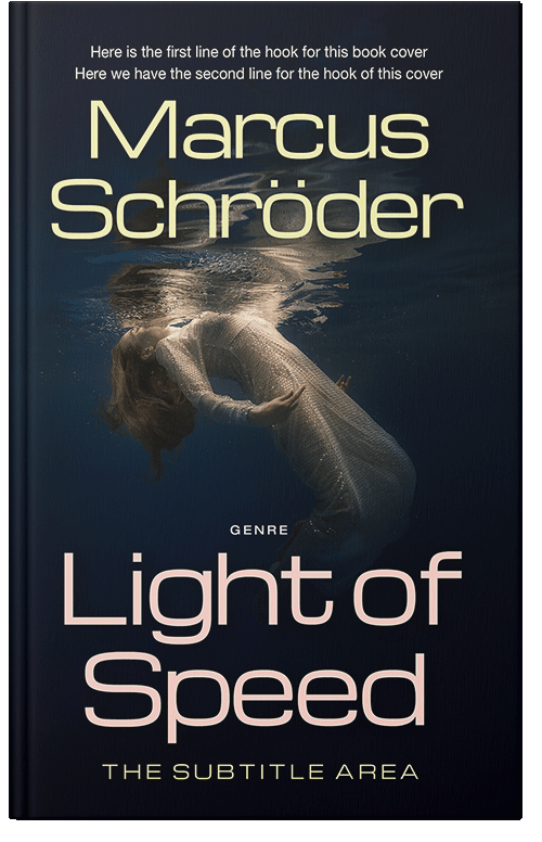 Front view of Premade Mystery & Thriller & Suspense Book Cover - Ebony