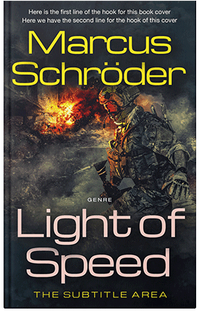 Pre Made Book Cover Shark