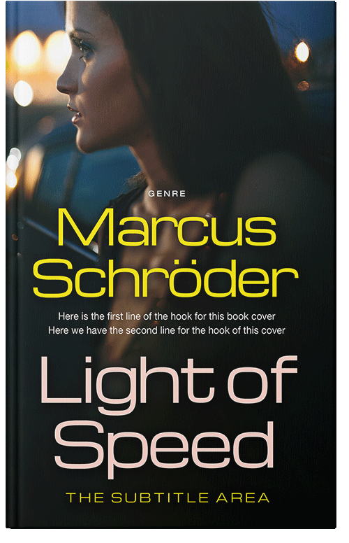 Front view of Premade Mystery & Thriller & Suspense Book Cover - Wild Rice