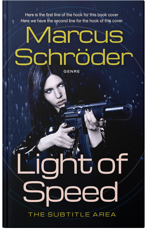 Front view of Premade Mystery & Thriller & Suspense Book Cover - Sapling