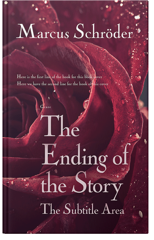 Front view of Premade Romance Book Cover - Heath