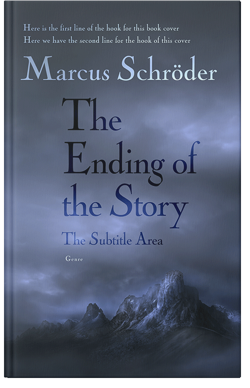 Front view of Premade Horror Book Cover - Fiord